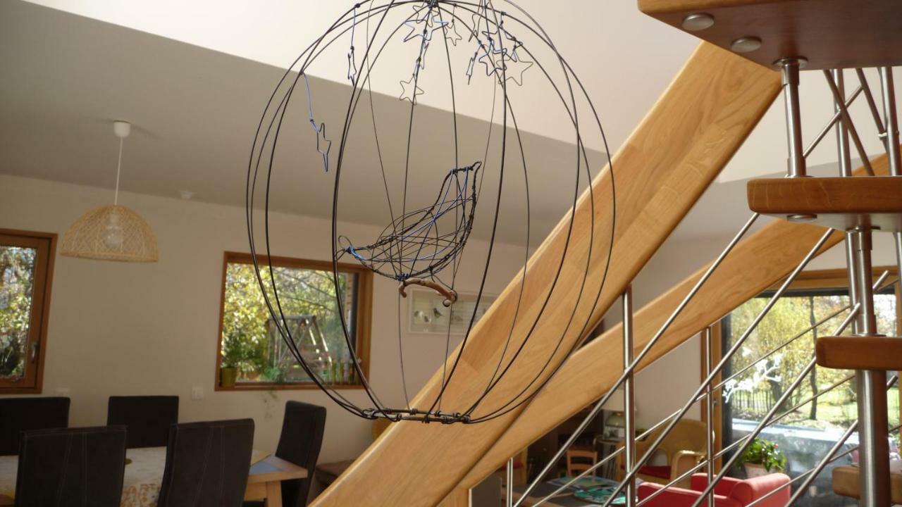 Bed and Breakfast Le Jardin Aux Oiseaux Férel Esterno foto